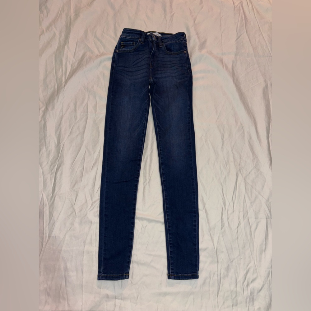 Kancan Blue Skinny Jeans Classic Fit